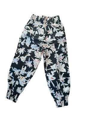 Zara high waisted cotton cargo pants size L